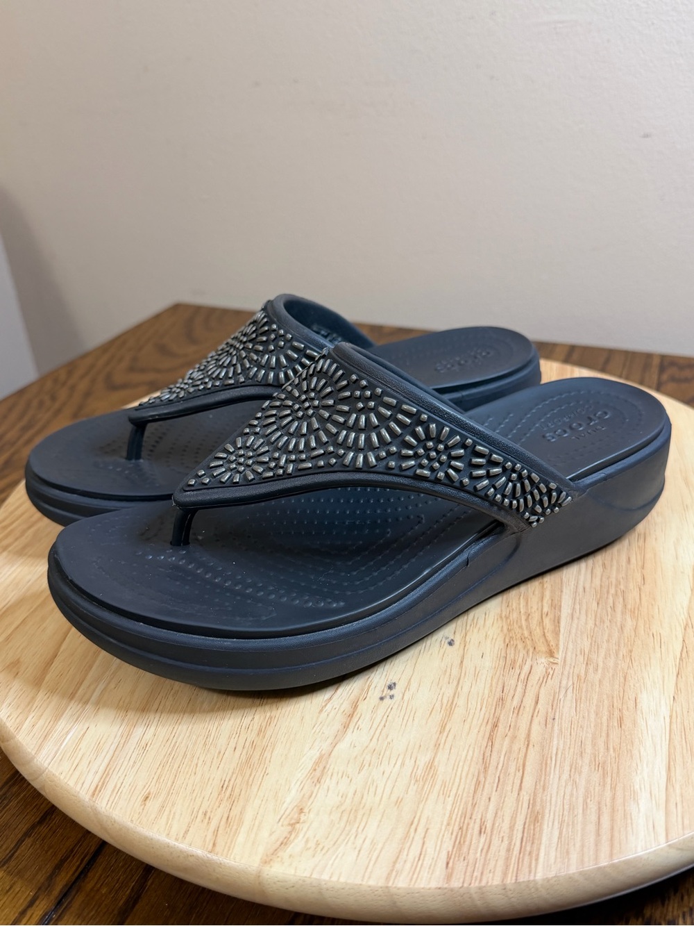 Crocs women’s Monterey Diamante  sandals
